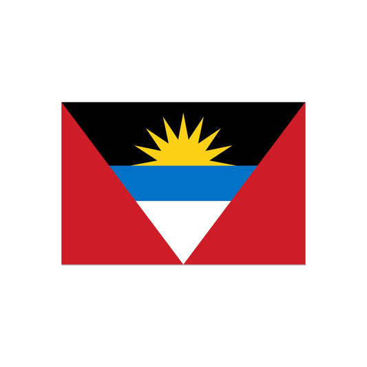 Antigua and Barbuda  Flag Tattoo (Temporary) Tattoos Prodigi 2"x3"  