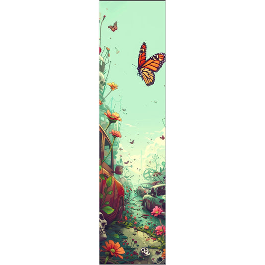 Beautiful Dystopia Vertical Art Strip Butterfly Tattoo (Temporary) Tattoos Prodigi 2"x3"  