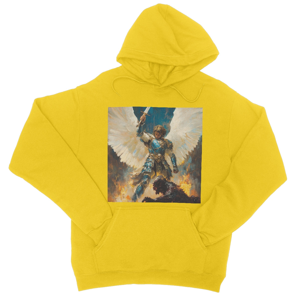 Angelic Defender College Hoodie