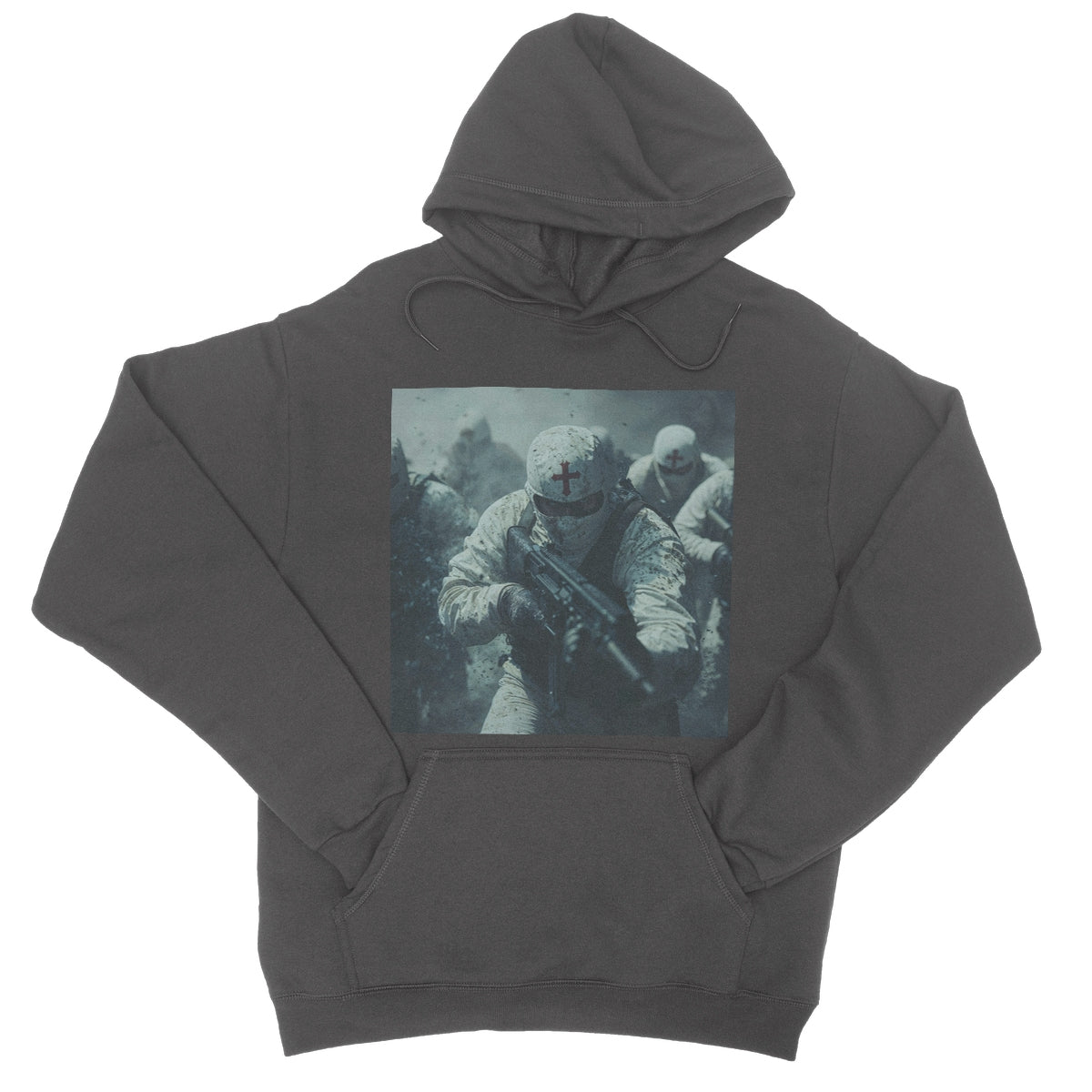 GODS Super Soldiers College Hoodie Apparel Prodigi S Charcoal