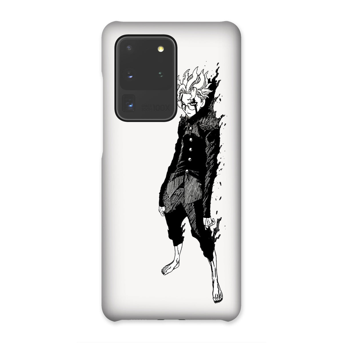 Dandadan: Turbo Granny Transformation Black & White Snap Phone Case Phone & Tablet Cases Prodigi Samsung Galaxy S20 Ultra Gloss