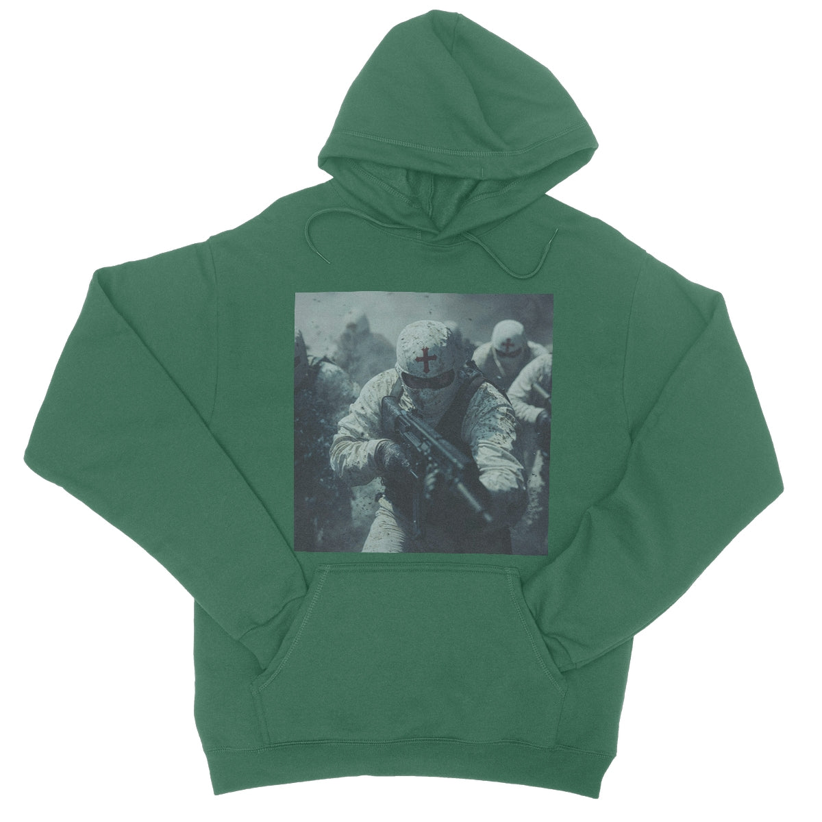 GODS Super Soldiers College Hoodie Apparel Prodigi XS Bottle Green