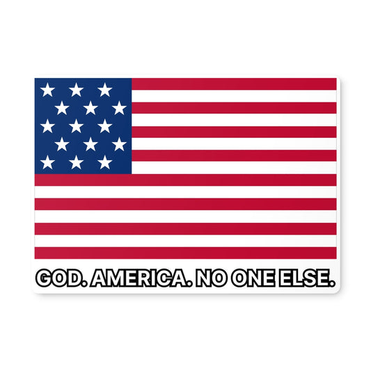 GOD. AMERICA. NO ONE ELSE. Placemat Homeware Prodigi Single Placemat