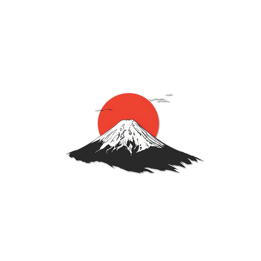 Mt. Fuji Temporary Tattoo Tattoos Prodigi 2"x3"  