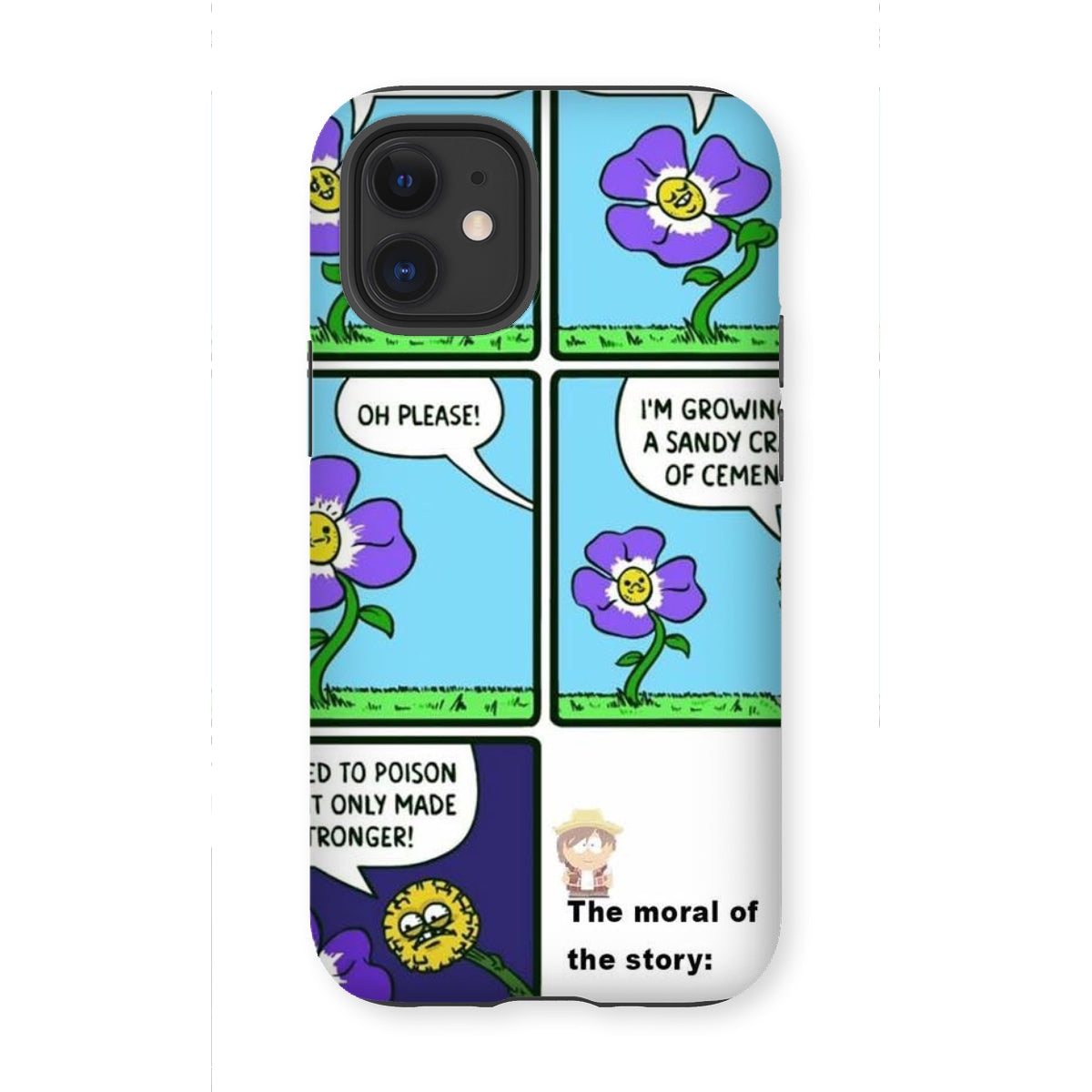 Be A Dandelion Meme Tough Phone Case Phone & Tablet Cases Prodigi iPhone 12 Mini Gloss