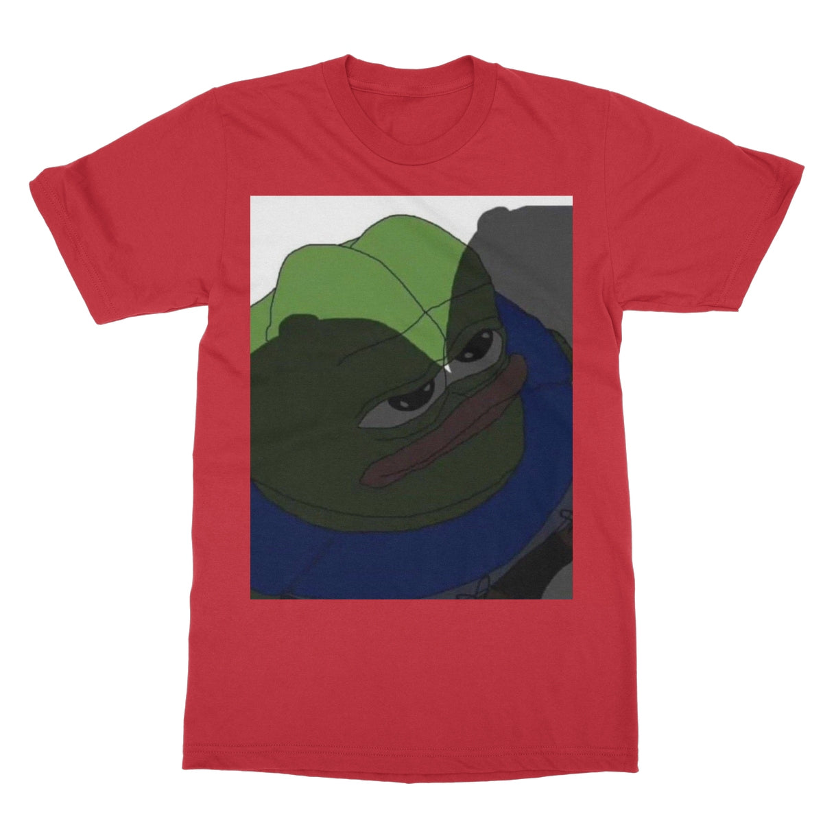 Pepe Ready For War Softstyle T-Shirt Apparel Prodigi S Red