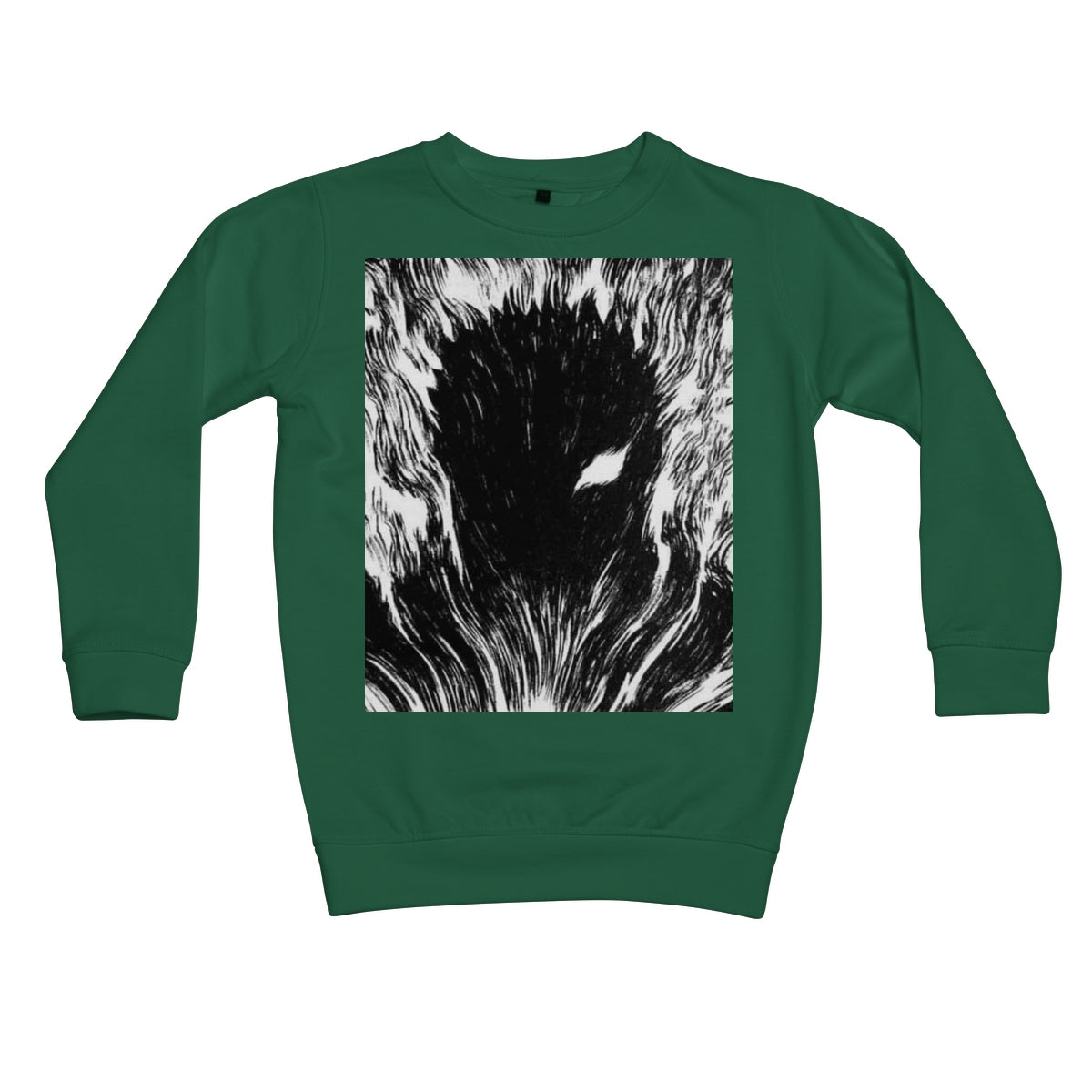 Berserk: Gut's Inner Rage Kids Sweatshirt Apparel Prodigi XS Bottle Green