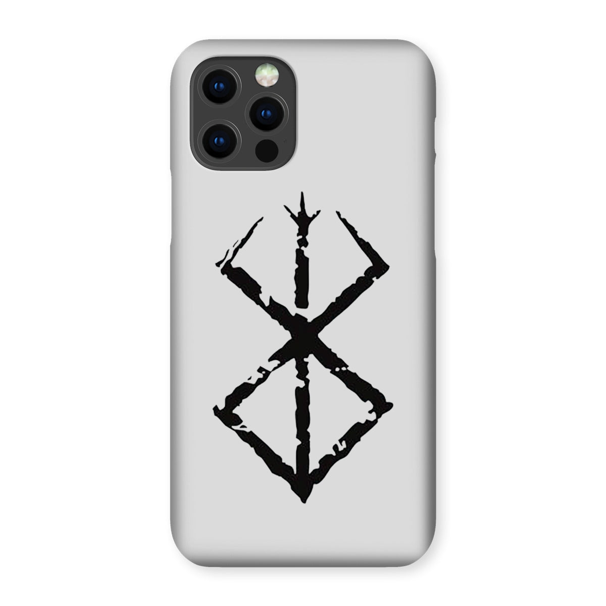 Black Berserk Brand of Sacrifice Snap Phone Case Phone & Tablet Cases Prodigi iPhone 12 Pro Gloss 