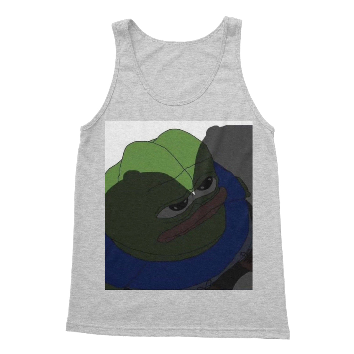 Pepe Ready For War Softstyle Tank Top Apparel Prodigi S Sports Grey