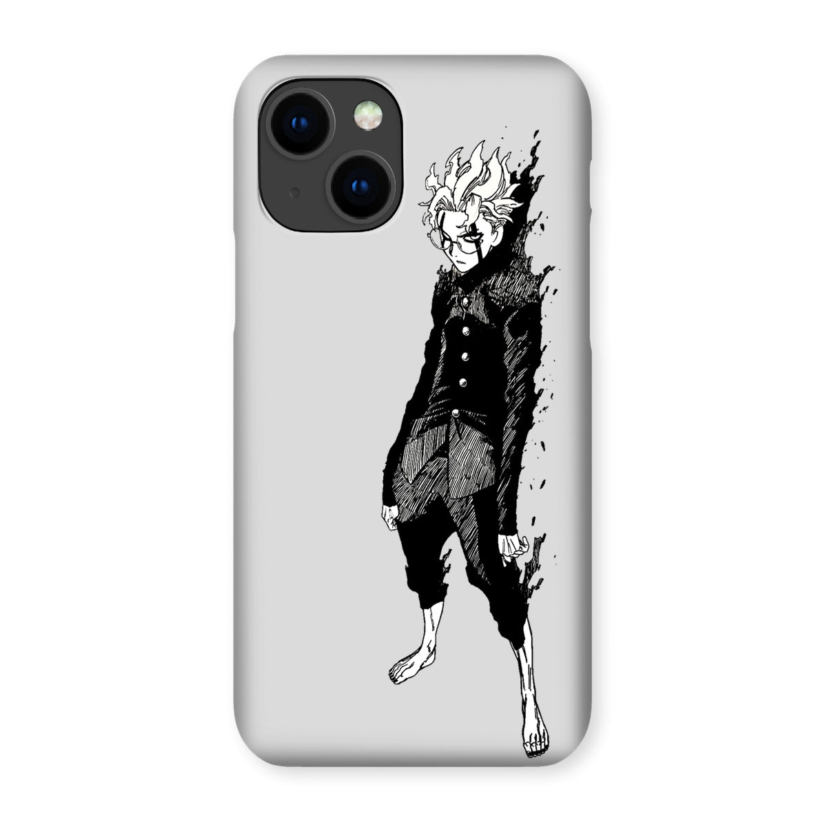 Dandadan: Turbo Granny Transformation Black & White Snap Phone Case Phone & Tablet Cases Prodigi iPhone 14 Gloss