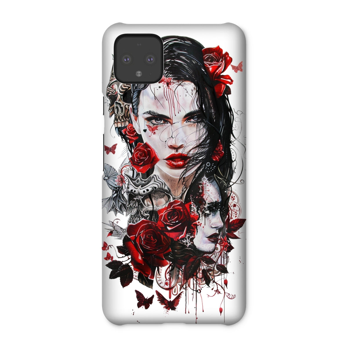 Lady of the Dead - Dia de los muertos - Halloween Snap Phone Case Phone & Tablet Cases Prodigi Google Pixel 4 XL Gloss 