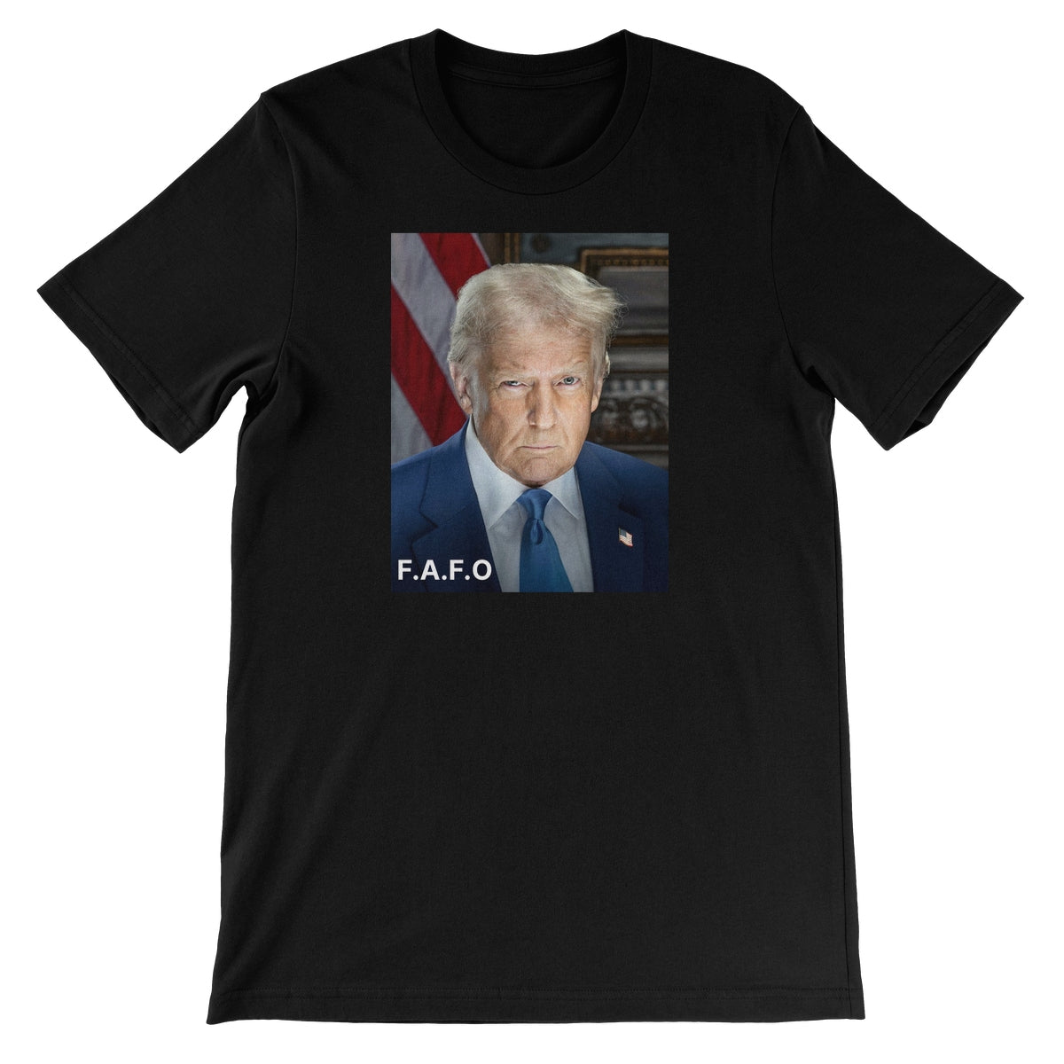 DONALD TRUMP - FAFO Unisex Short Sleeve T-Shirt Apparel Prodigi S Black