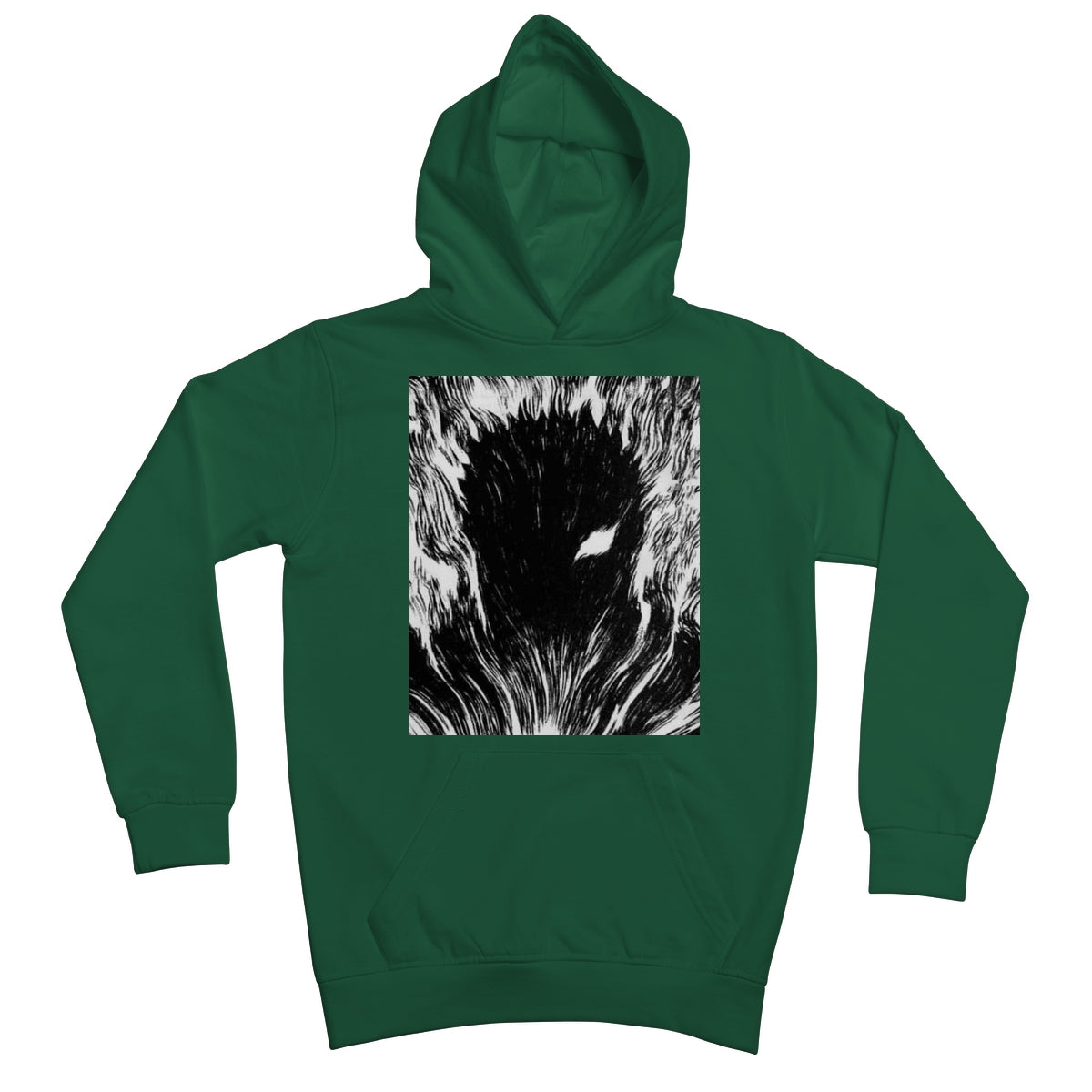 Berserk: Gut's Inner Rage Kids Hoodie Apparel Prodigi XS Bottle Green