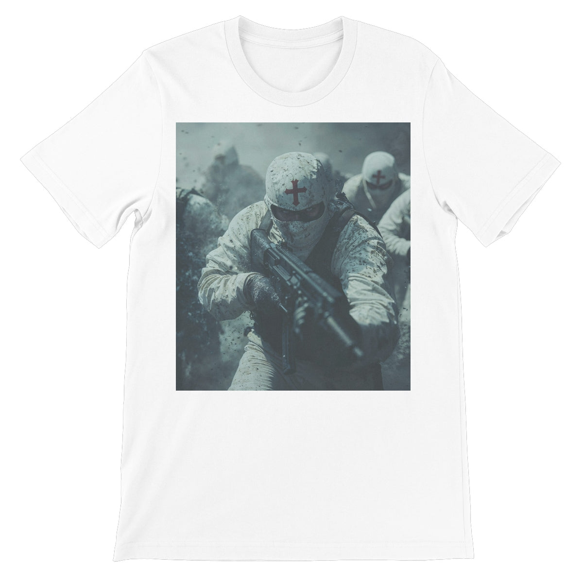 GODS Super Soldiers Unisex Short Sleeve T-Shirt Apparel Prodigi S White