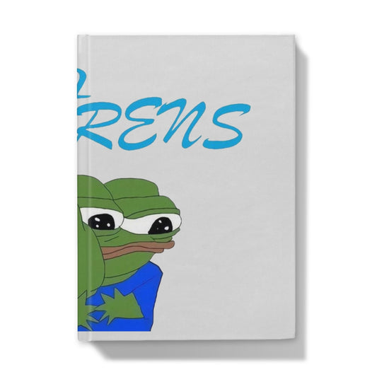 ONLY FRENS - GM PEPE FROG Hardback Journal Stationery Prodigi 5"x7" Lined