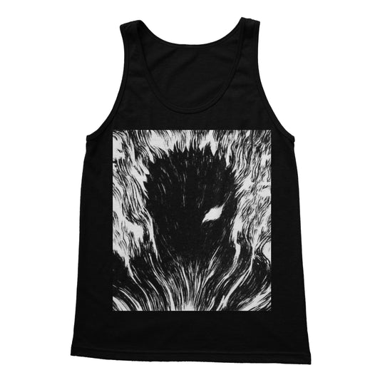 Berserk: Gut's Inner Rage Softstyle Tank Top Apparel Prodigi S Black