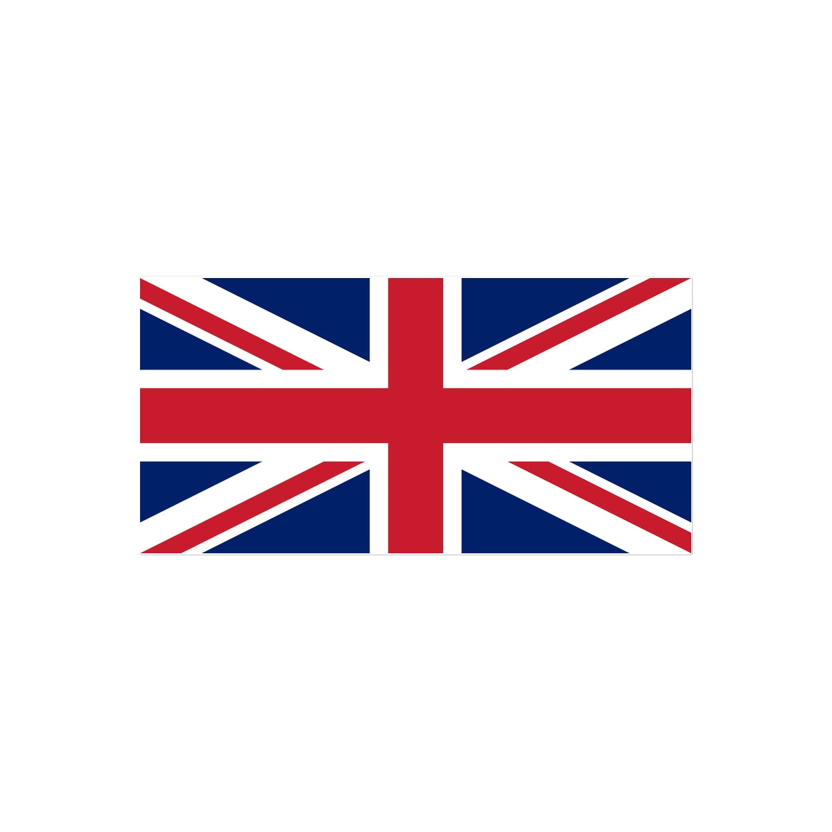 United Kingdom Flag Tattoo (Temporary) Tattoos Prodigi 4"x6"  