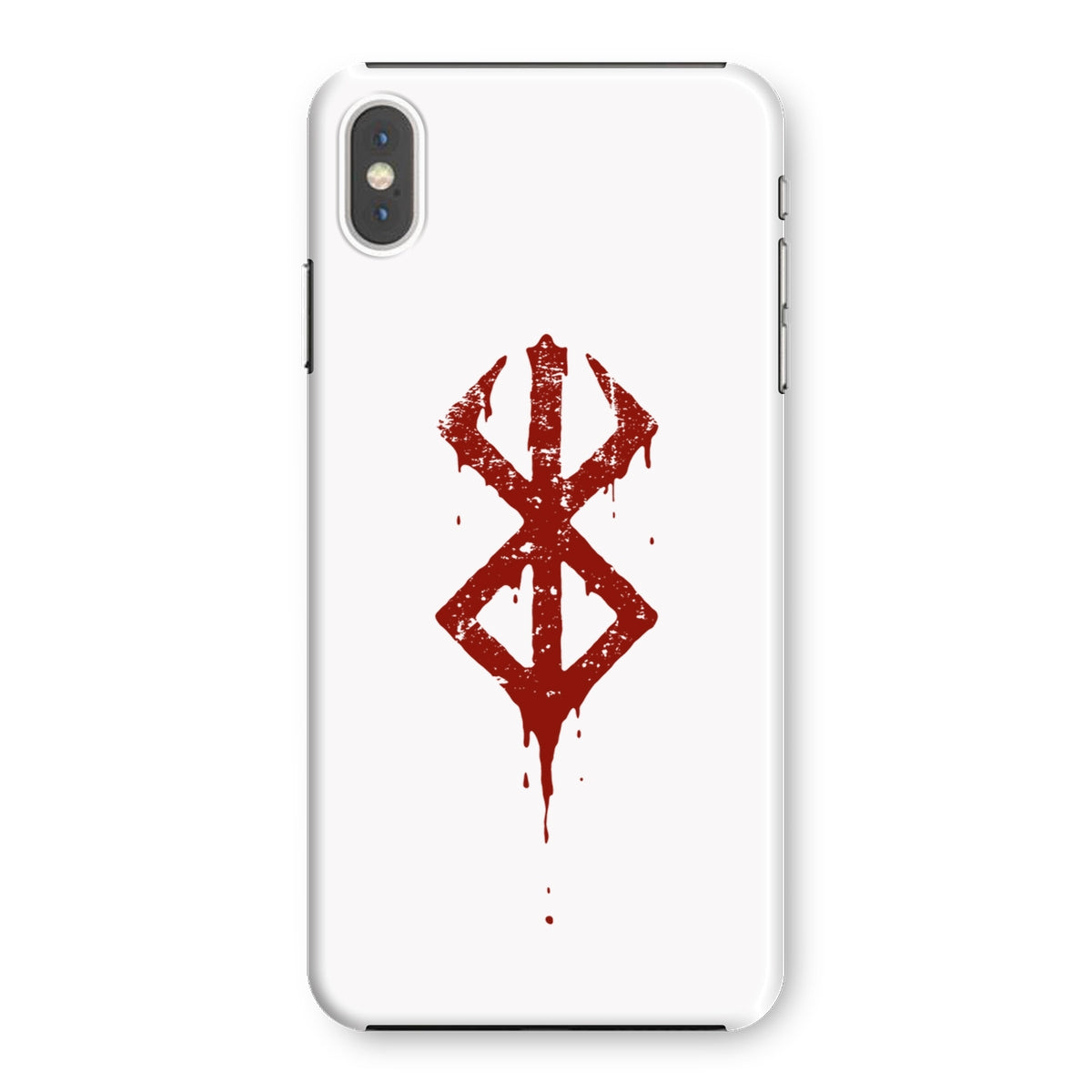 Red Blood Brand of Sacrifice - Berserk Snap Phone Case Phone & Tablet Cases Prodigi iPhone XS Max Gloss 