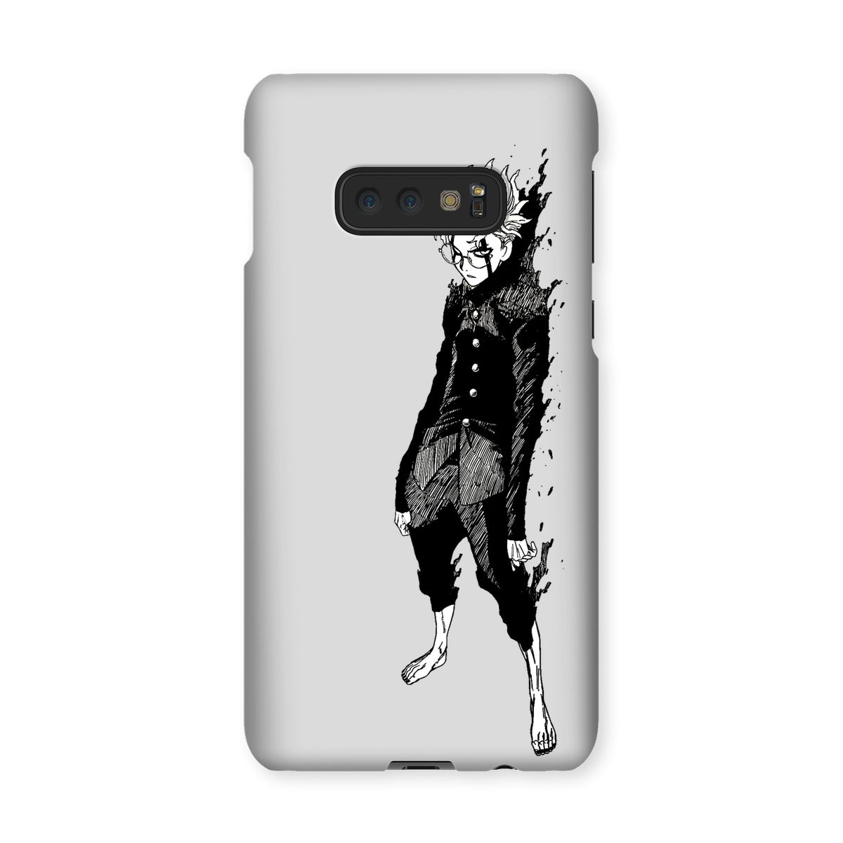 Dandadan: Turbo Granny Transformation Black & White Snap Phone Case Phone & Tablet Cases Prodigi Samsung Galaxy S10E Gloss