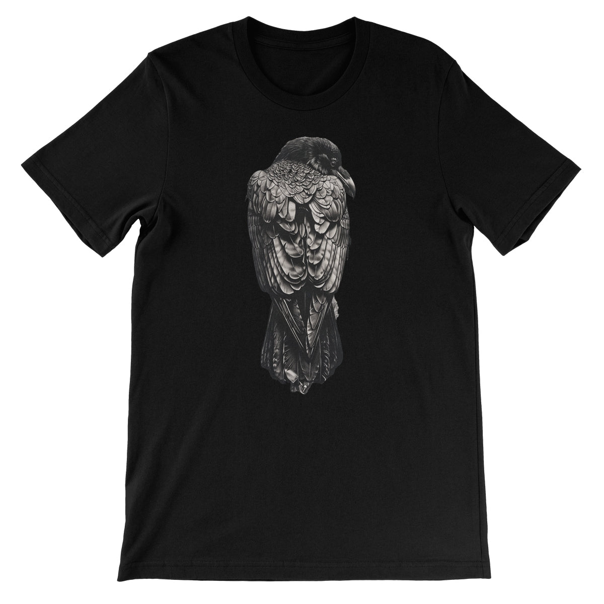 The Designation of The Raven Unisex Short Sleeve T-Shirt Apparel Prodigi S Black 