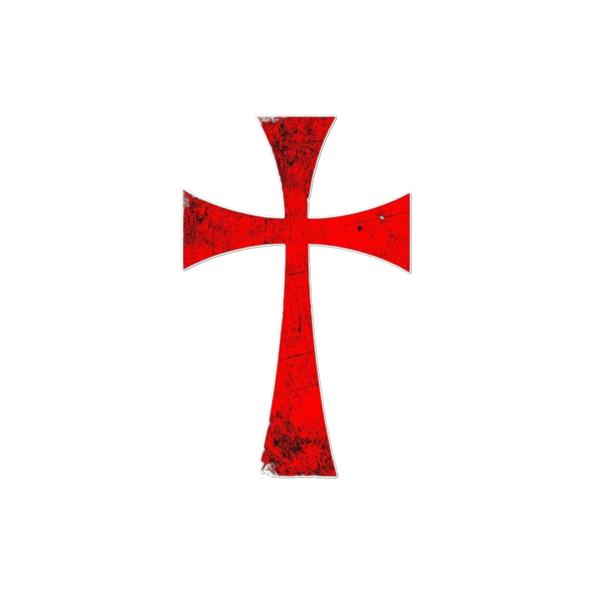 Christ Crusader Cross Temporary Tattoo Tattoos Prodigi 3"x4"