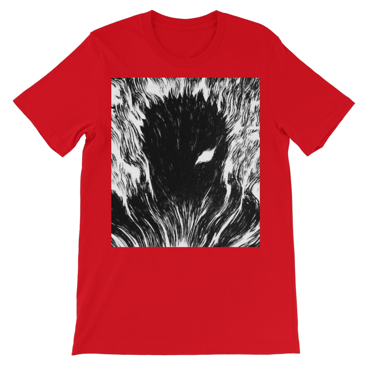 Berserk: Gut's Inner Rage Unisex Short Sleeve T-Shirt Apparel Prodigi S Red