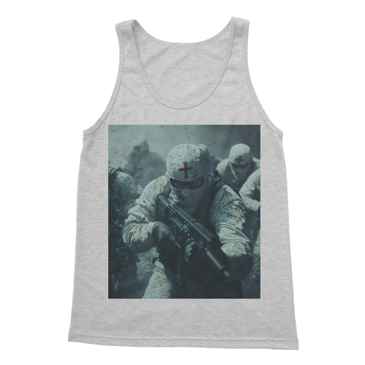 GODS Super Soldiers Softstyle Tank Top Apparel Prodigi S Sports Grey