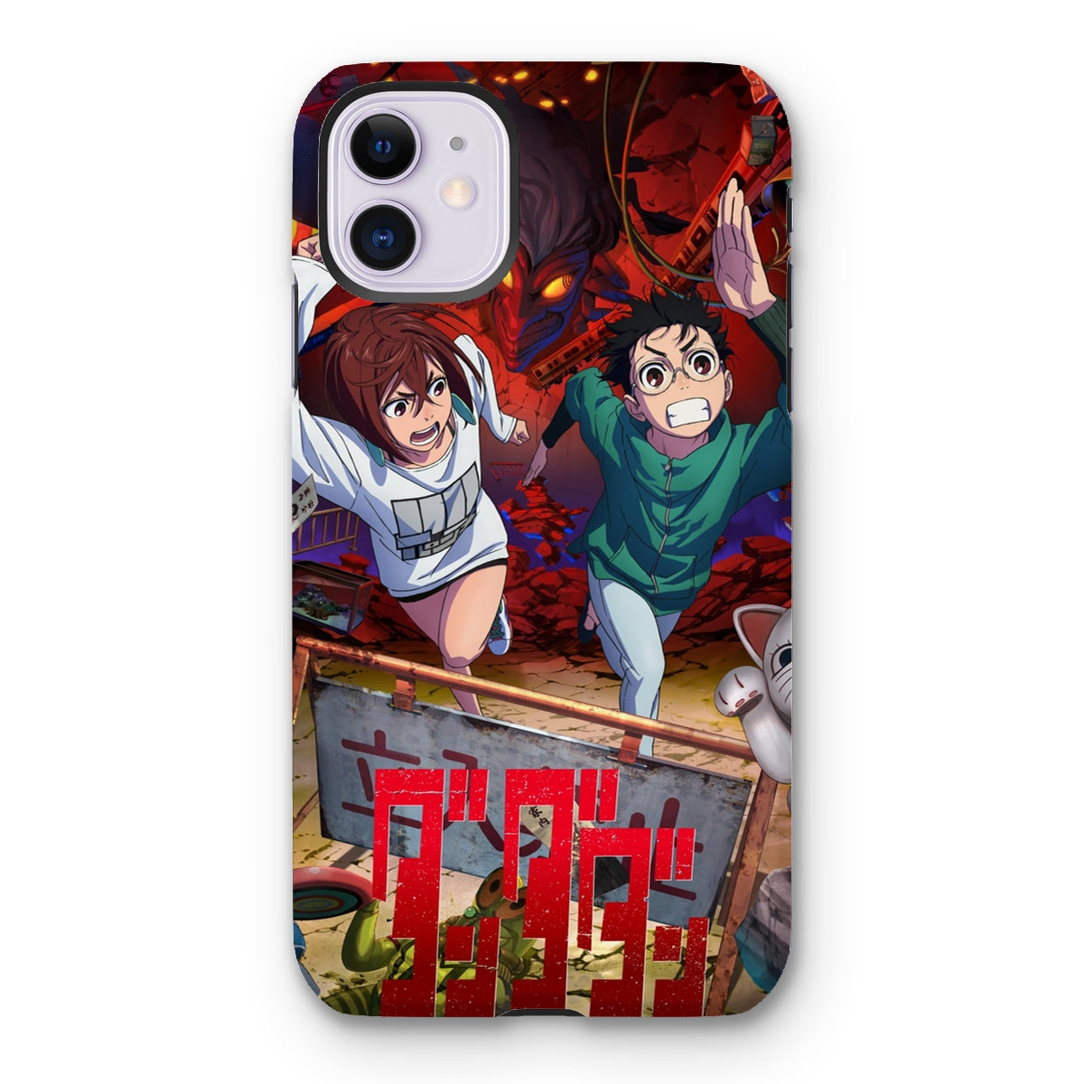 Dandadan Anime Fan Art Tough Phone Case Phone & Tablet Cases Prodigi iPhone 11 Gloss 