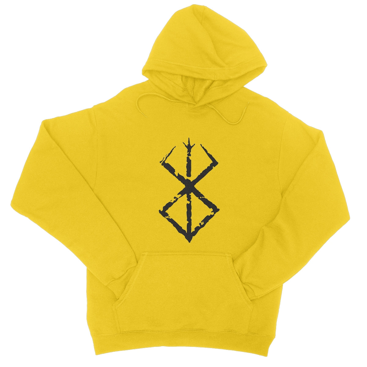 Black Berserk Brand of Sacrifice College Hoodie Apparel Prodigi S Sun Yellow 