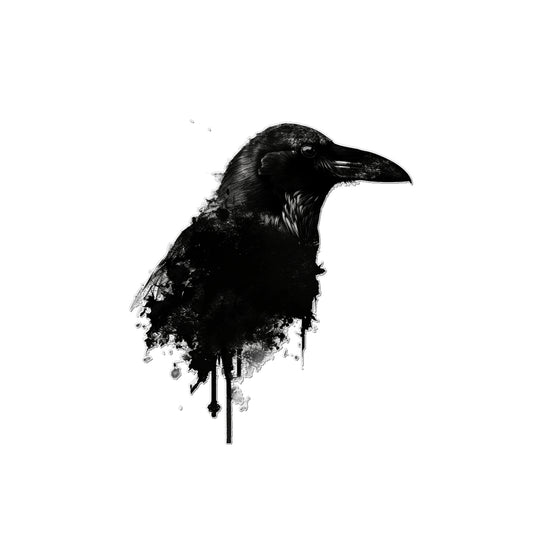 Spray Paint  Raven Temporary Tattoo Tattoos Prodigi 2"x3"  